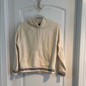 Cream Hooded Men's Sweater